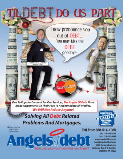 Angels of Debt ad page